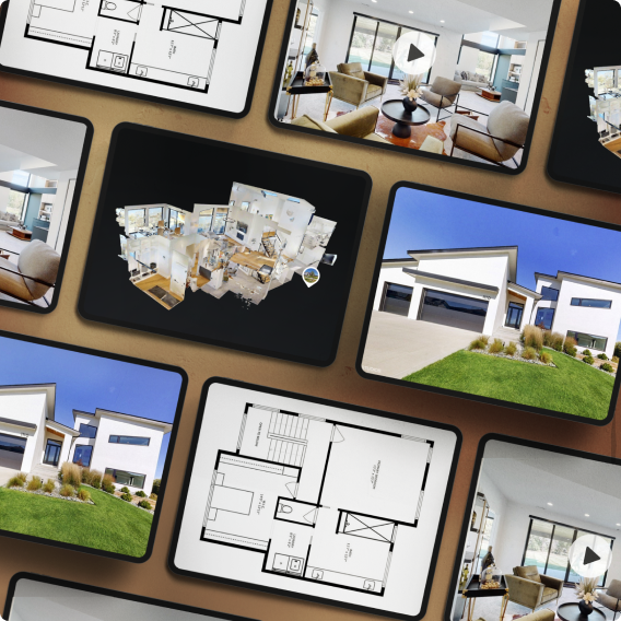 Virtuele 360° tour bekijken op laptop en smartphone